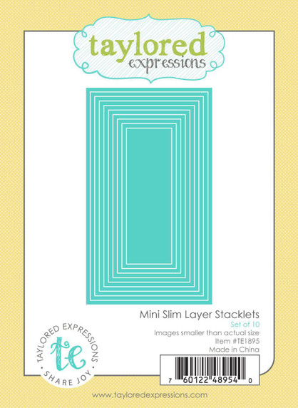 Mini Slim Layer Stacklets Die Set Mini Slim Layer Stacklets Die Set