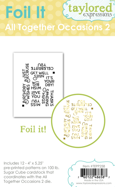 Foil It - All Together Occasions 2