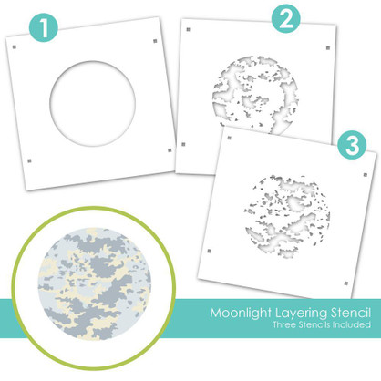 Moonlight Layering Stencil Moonlight Layering Stencil