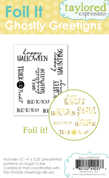 Foil It - Ghostly Greetings