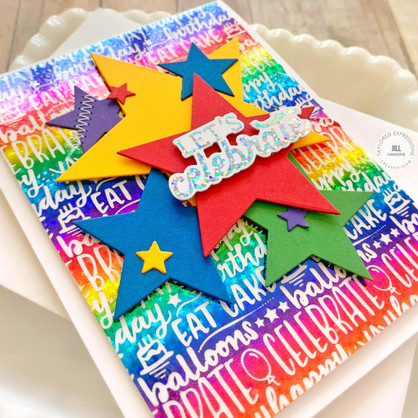 TE Fun Foil - Rainbow Stars & Sparkle