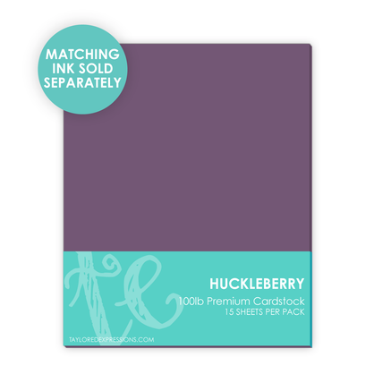 TE Premium Cardstock - Huckleberry