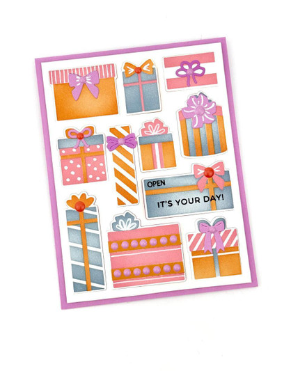 Sneak a Peek Cutting Plate Die & Stencil Combo