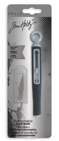Tim Holtz Retractable Craft Knife - inc. 3 Extra Blades