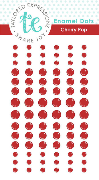 TE Enamel Dots - Cherry Pop