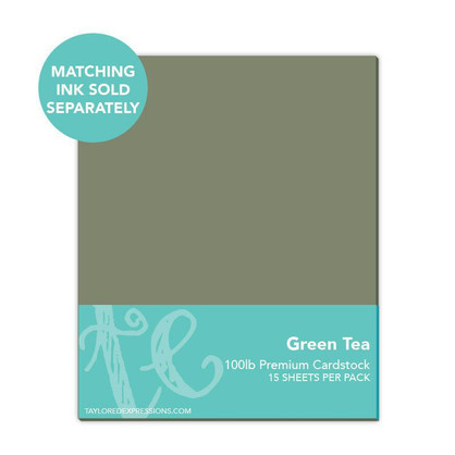 TE Premium Cardstock - Green Tea