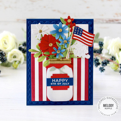 Americana Expressions Clear Stamp Set