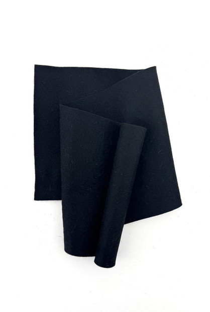 100% Wool Felt - Black Licorice