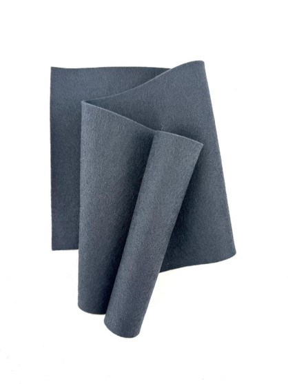 100% Wool Felt - Charcoal 100% Wool Felt - Charcoal