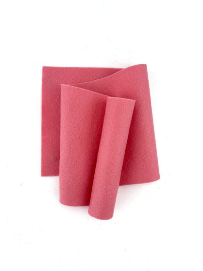 100% Wool Felt - Pink Carnation
