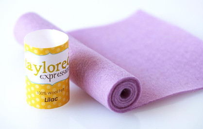 100% Wool Felt - Lilac