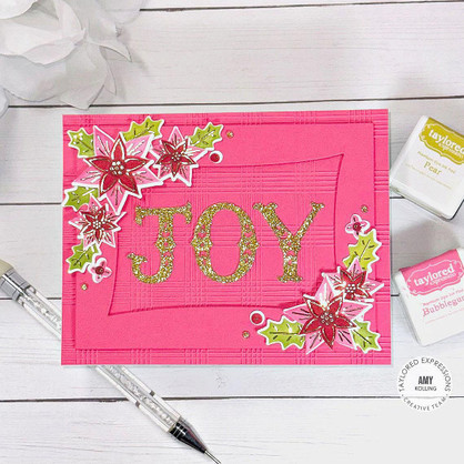 Foil It - Scattered Holiday Blooms