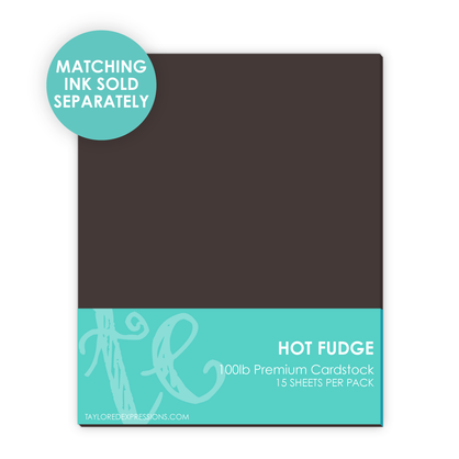 TE Premium Cardstock - Hot Fudge