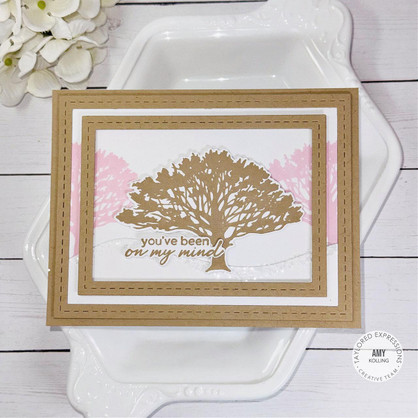 Tranquil Tree Stamp & Die Combo
