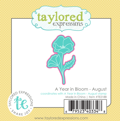 A Year In Bloom Die - August