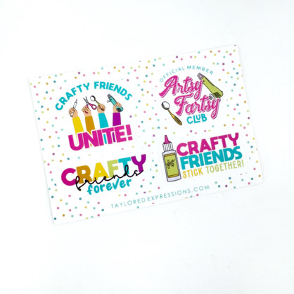 Crafty Friend Stickers