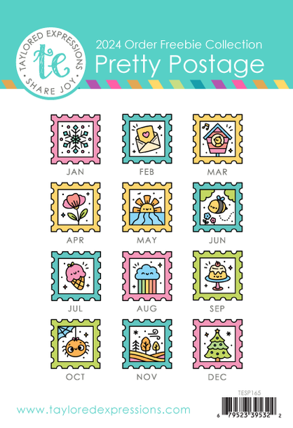 Pretty Postage Stamp Collection Bundle