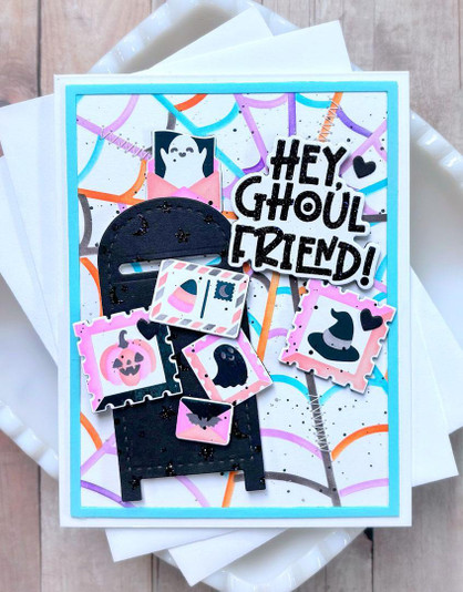 Celestial Skies Background Stamp