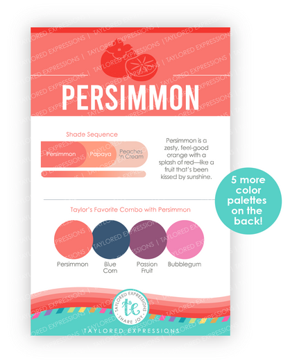 Palette Playbook - Persimmon