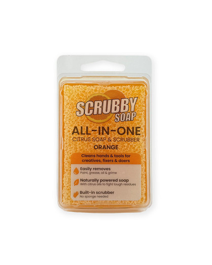 Scrubby Soap - Orange