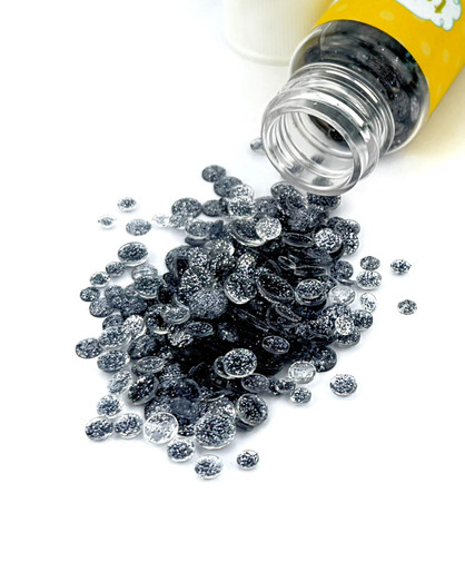 Image of Bits & Pieces - Pewter Glitter Drops.