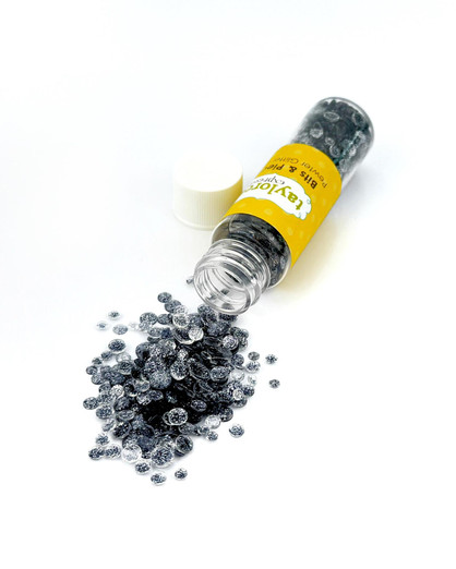 Image of Bits & Pieces - Pewter Glitter Drops.
