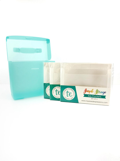 Image of 4x6 File It and 4x6 pockets that are used for inside of the File It.