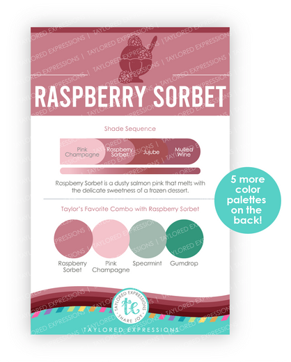 Palette Playbook - Raspberry Sorbet