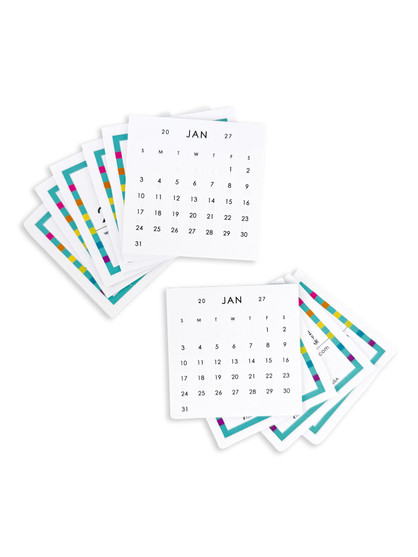Image of 2027 Square Tear-Off Calendars (set of 10).