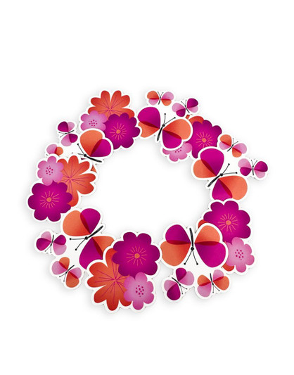 Florals & Flutters Envelope Seals