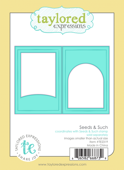 Graphic of Seeds & Such die set which is used for papercrafting.