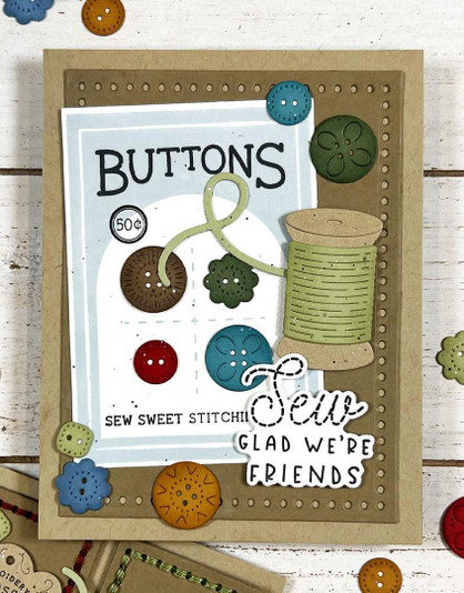 Little Bits Die Set - Buttons