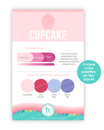 Image of Palette Playbook - Cupcake which is a pink color.