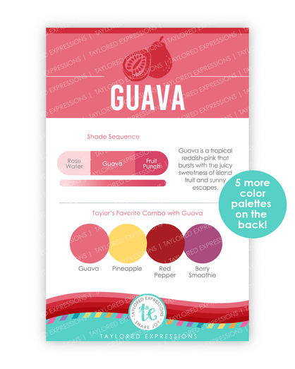 Image of Palette Playbook - Guava which is a pink color.