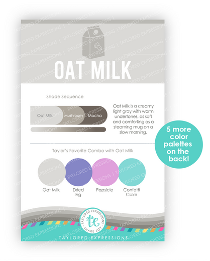 Image of Palette Playbook - Oat Milk which is a light grey color.