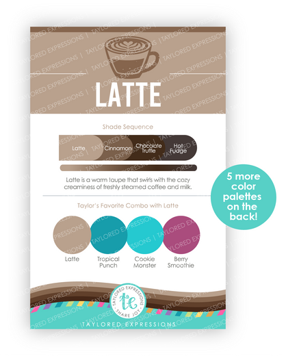 Image of Palette Playbook - Latte which is a tan color.