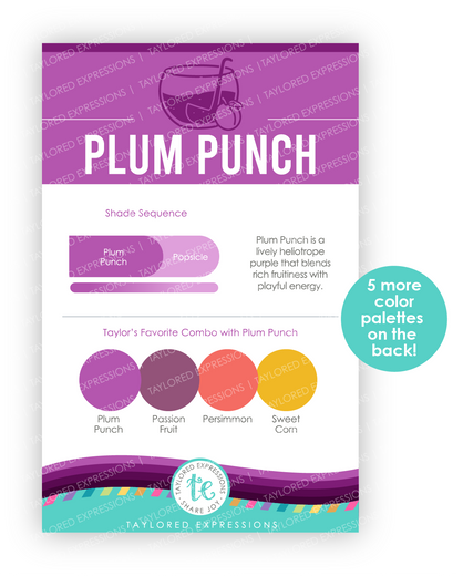 Image of Palette Playbook - Plum Punch which is a purple color.