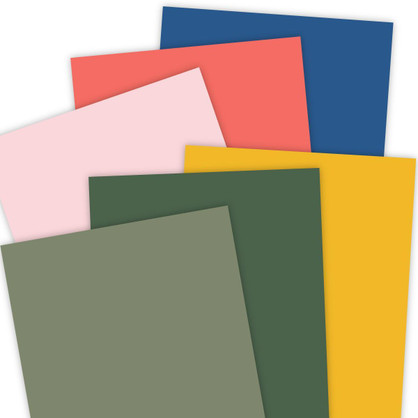 Image of TE Premium Cardstock Sampler Pack - Adventure Awaits which contains cardstock for papercrafting.