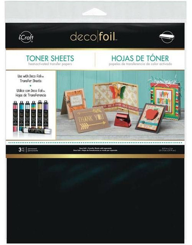 Deco Foil Transfer Sheets, sold per color