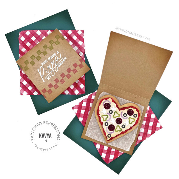 We Love You to Pizzas Personalized Pizza Board Gift Set