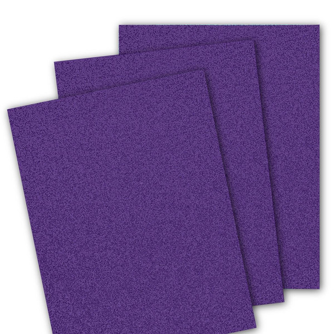 Graphic of Glitter Cardstock - Jelly Donut which is a purple color.