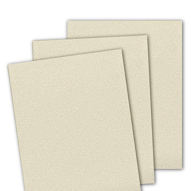Graphic of Glitter Cardstock - Buttercream which is a cream color.