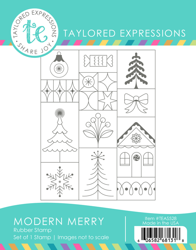 Modern Merry Stamp