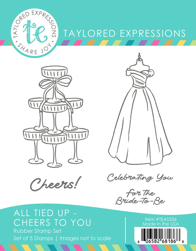 All Tied Up - Cheers to You Stamp Set