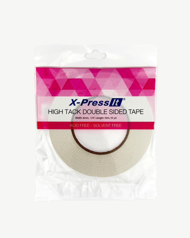 High Tack Double-Sided Tape, 1/4"