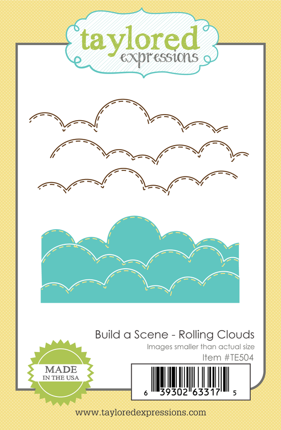 Build a Scene Die Set - Rolling Clouds