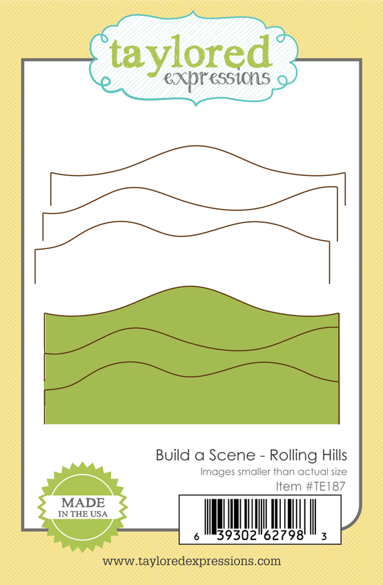 Build a Scene Die Set - Rolling Hills