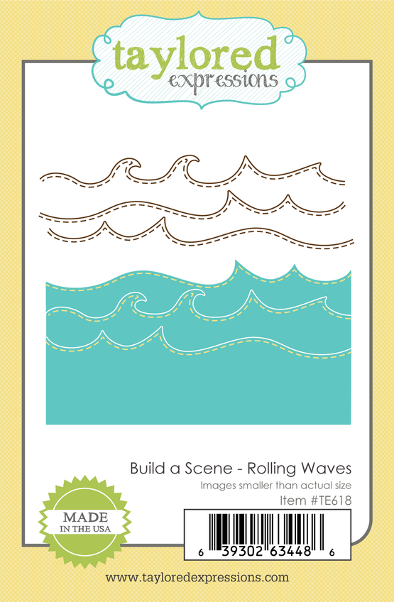 Build a Scene Die Set - Rolling Waves