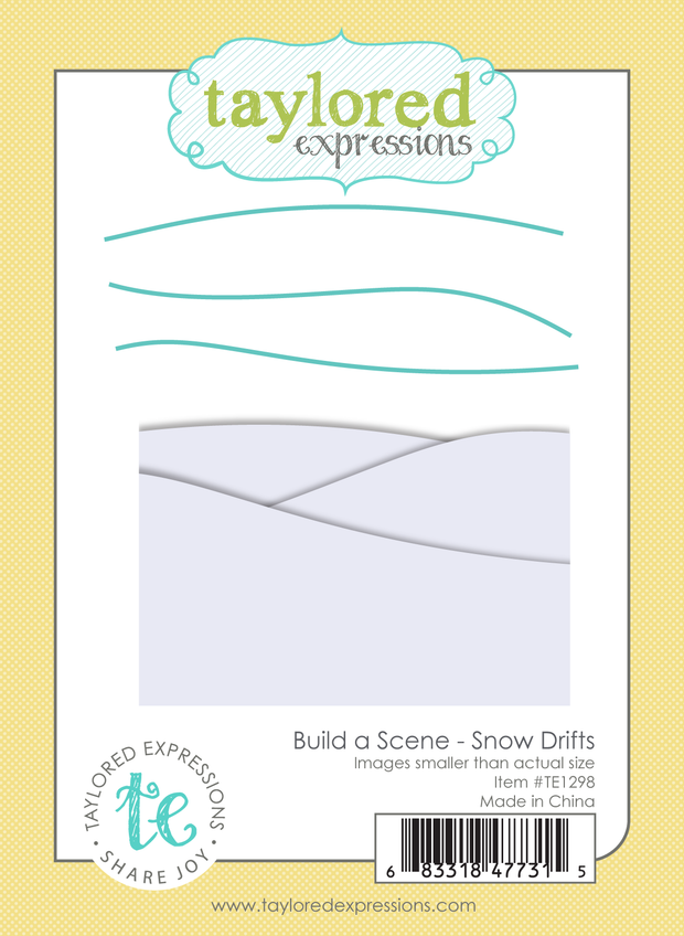 Build a Scene Die Set - Snow Drifts
