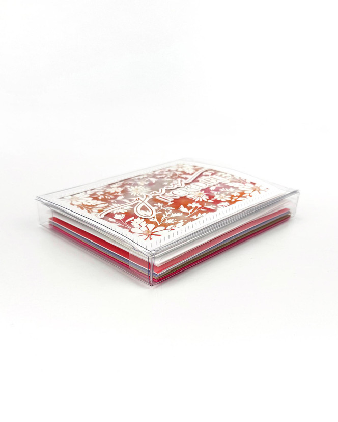 A2 Clear Card Boxes